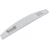 Kodi Professional Пилочка для нігтів  №123 у формі Півмісяць 120/120 світло-сірий бічні елементи: фіолетові 178x28x4 м - зображення 1