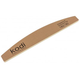 Kodi Professional Пилка для нігтів  №1 у формі Півмісяць 180/180 золотистий бічні елементи: жовті 178x28x4 мм (2009911