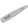 Kodi Professional Пилки  №111 конічної форми 100/100 сірий бічні елементи: фіолетові 178x32x4 мм (20099282) (ROZ640022 - зображення 1