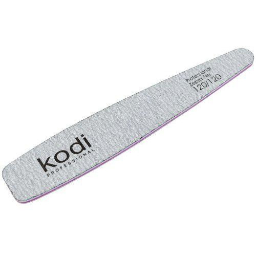 Kodi Professional Пили  №112 конічної форми 120/120 сірий бічні елементи: фіолетові 178x32x4 мм (20099299) (ROZ6400226 - зображення 1