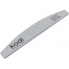 Kodi Professional Пилочка для нігтів  №89 у формі Півмісяць 100/100 сірий бокові елементи: фіолетові 178x28x4 мм (2010 - зображення 1