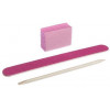 Kodi Professional Набір для манікюру  03 рожевий пилочка 120/120 баф 120/120 апельсинова паличка (20095895) (ROZ640022 - зображення 1
