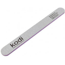 Kodi Professional Пилка  №106 прямої форми 180/220 сірий бічні елементи: фіолетові 178x19x4 мм (20099220) (ROZ64002268