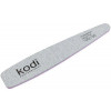 Kodi Professional Пилки  №118 конічної форми 100/150 сірий бічні елементи: фіолетові 178x32x4 мм (20099350) (ROZ640022 - зображення 1