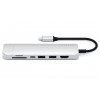 Satechi Aluminum Type-C Dual Multimedia Adapter Silver (ST-UCSMA3S) - зображення 4