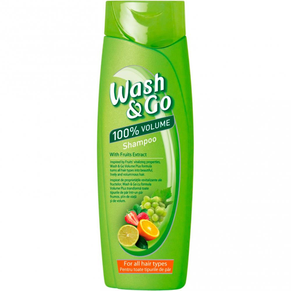 Wash&Go Шампунь  з екстрактами фруктів для всіх типів волосся 360 мл (8008970056777) - зображення 1