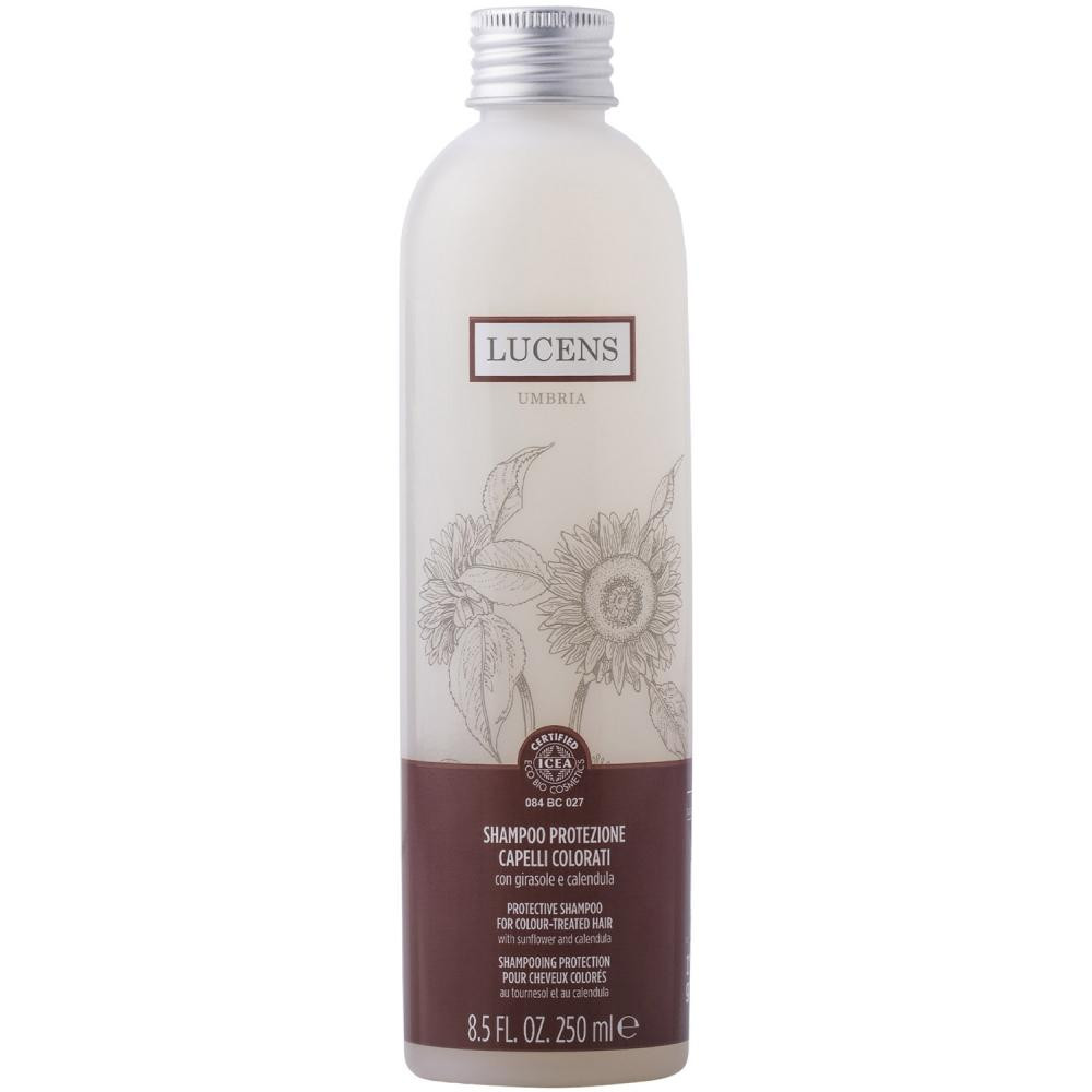 Lucens Umbria Захисний шампунь  Organic Protective Shampoo для фарбованого волосся 250 мл (8020936082415) - зображення 1