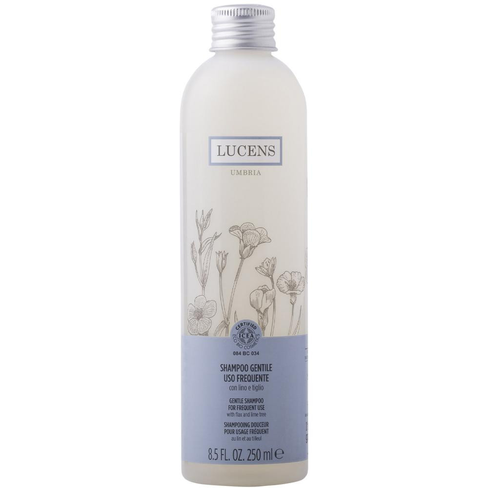Lucens Umbria М'який шампунь  Organic Gentle Shampoo для частого використання 250 мл (8020936082491) - зображення 1
