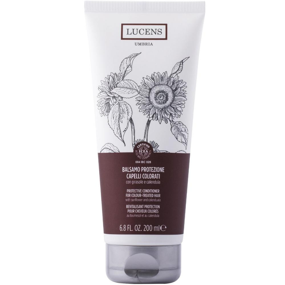 Lucens Umbria Захисний кондиціонер  Organic Protective Conditioner for colour-treated hair для фарбованого волосся - зображення 1