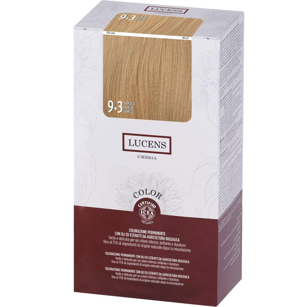 Lucens Umbria Фарба для волосся  Color 9.3 Vanilla 145 мл (8020936082156) - зображення 1