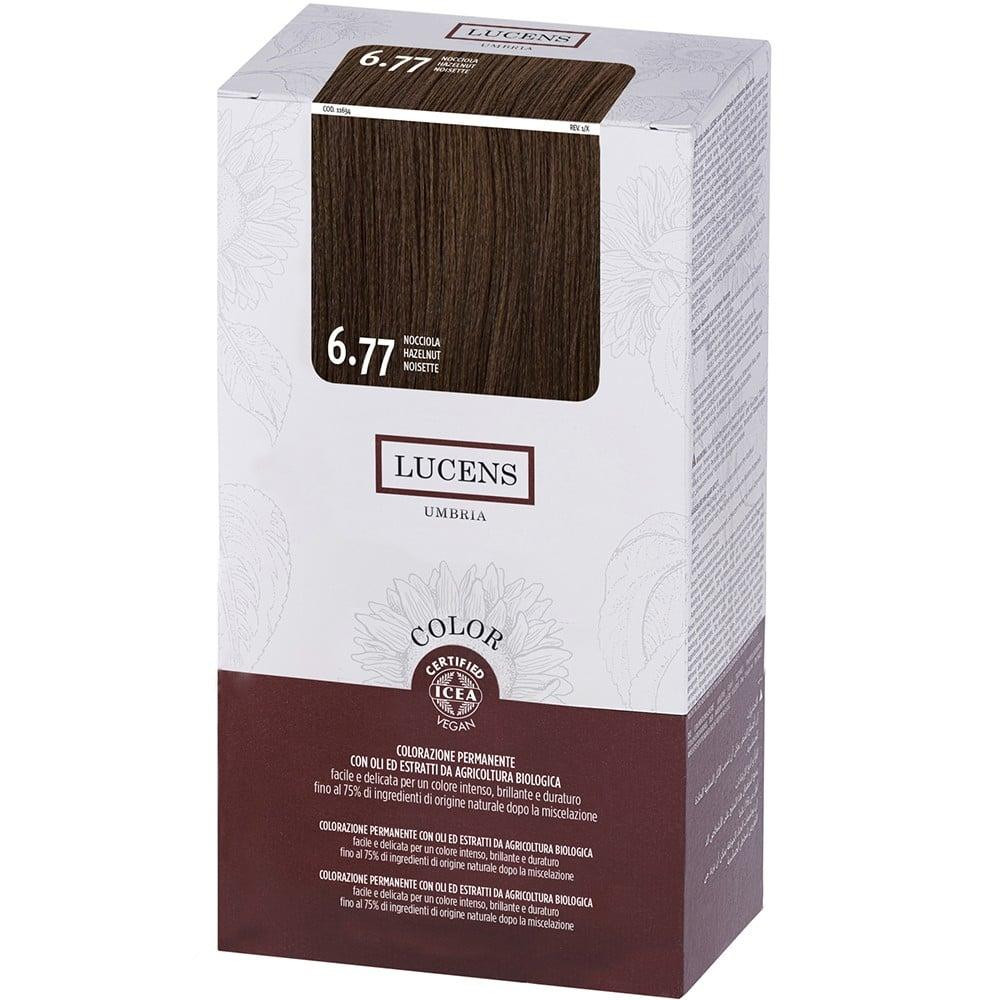 Lucens Umbria Фарба для волосся  Color 6.77 Hazelnut 145 мл (8020936082217) - зображення 1