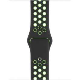   Apple Спортивный ремешок  Watch 38mm/40mm Black / Lime Blast Nike Sport Band (MXQW2)