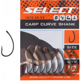 Select Carp Curve Shank №02 / 10pcs