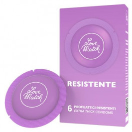   Love Match Resistente (Strong), 54 мм, 6 шт. (8118000009)