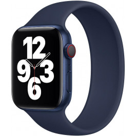   Apple Силиконовый монобраслет  Watch 44mm/42mm Deep Navy Solo Loop Size 12 (MYWG2)