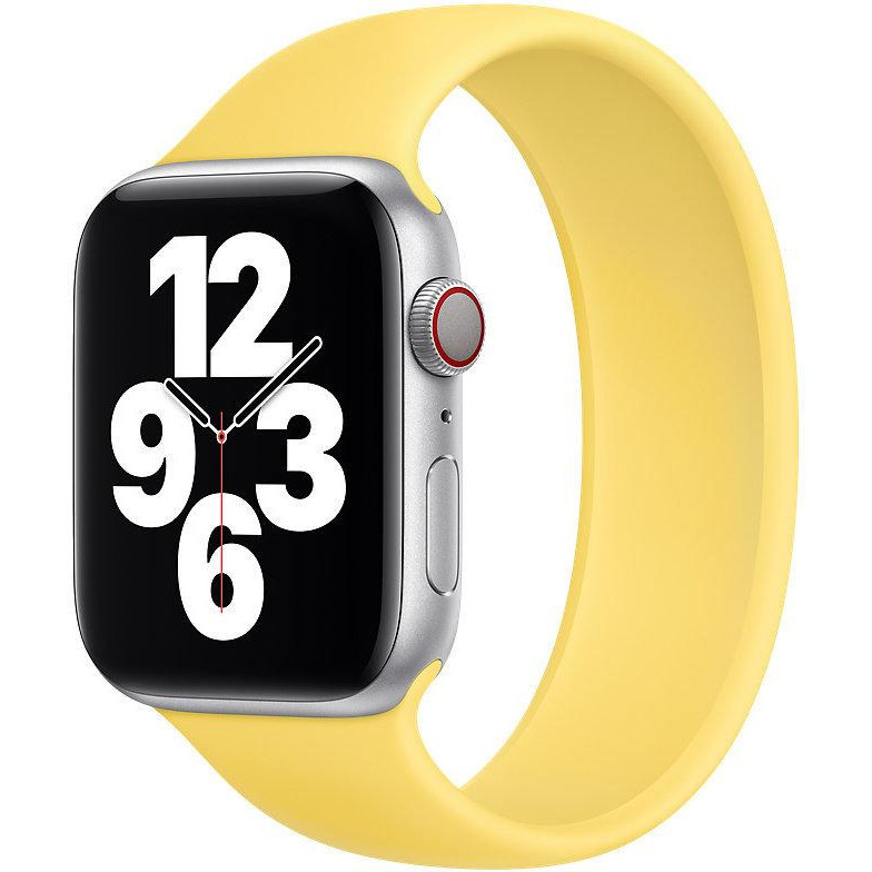 Apple Силиконовый монобраслет  Watch 40mm/38mm Ginger Solo Loop Size 6 (MYQ92) - зображення 1