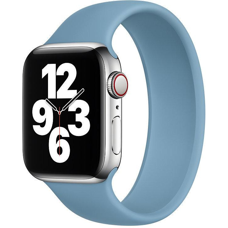 Apple Силиконовый монобраслет  Watch 40mm/38mm Northern Blue Solo Loop Size 5 (MYQU2) - зображення 1