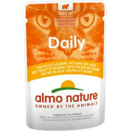 Almo Nature Daily Cat Chicke Salmon 70 г (8001154121957)
