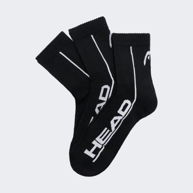 HEAD Чорні шкарпетки  PERFORMANCE SHORT CREW 3P UNISEX hea791010001-005 - зображення 1