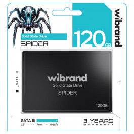 Wibrand Spider 120GB 2.5 (WI2.5SSD/SP120GBST)