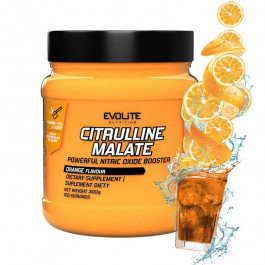 Evolite Nutrition Citrulline Malate 300 g /120 servings/ Orange