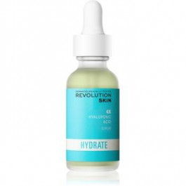   Revolution Skincare Hydrate 4X Hyaluronic Acid інтенсивна зволожуюча сироватка для обличчя 30 мл