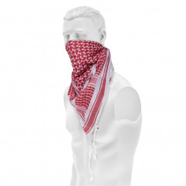 Mil-Tec Арафатка захисний шарф  - White/Red (12614000)