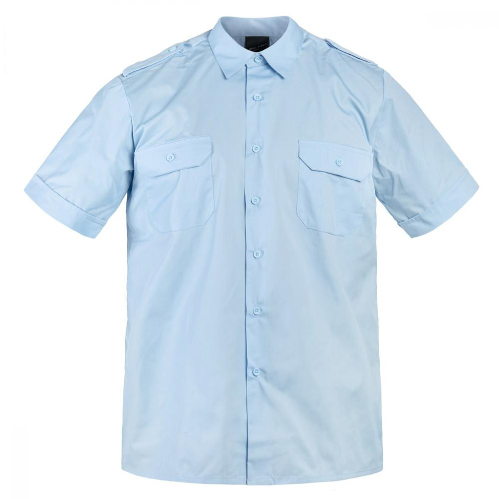 Mil-Tec Service Short Sleeve Shirt - Light Blue (10932011-906) - зображення 1