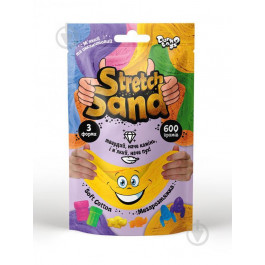   Danko Toys Набор креативного творчества "Stretch Sand" пакет 600г укр. STS-04-01U