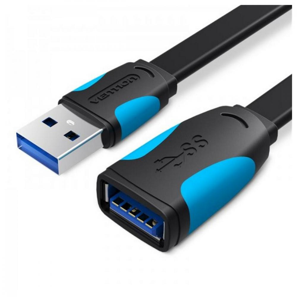 Vention USB USB 1m Black (VAS-A13-B100) - зображення 1