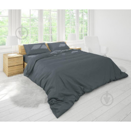 Good-dream Комплект постільної білизни  сімейний 145x210 см х 2 шт Dark Grey бязь (GDKGBDG1452102)