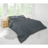Good-dream Комплект постільної білизни  полуторний євро 160x220 см Dark Grey бязь (GDKGBDG160220) - зображення 1