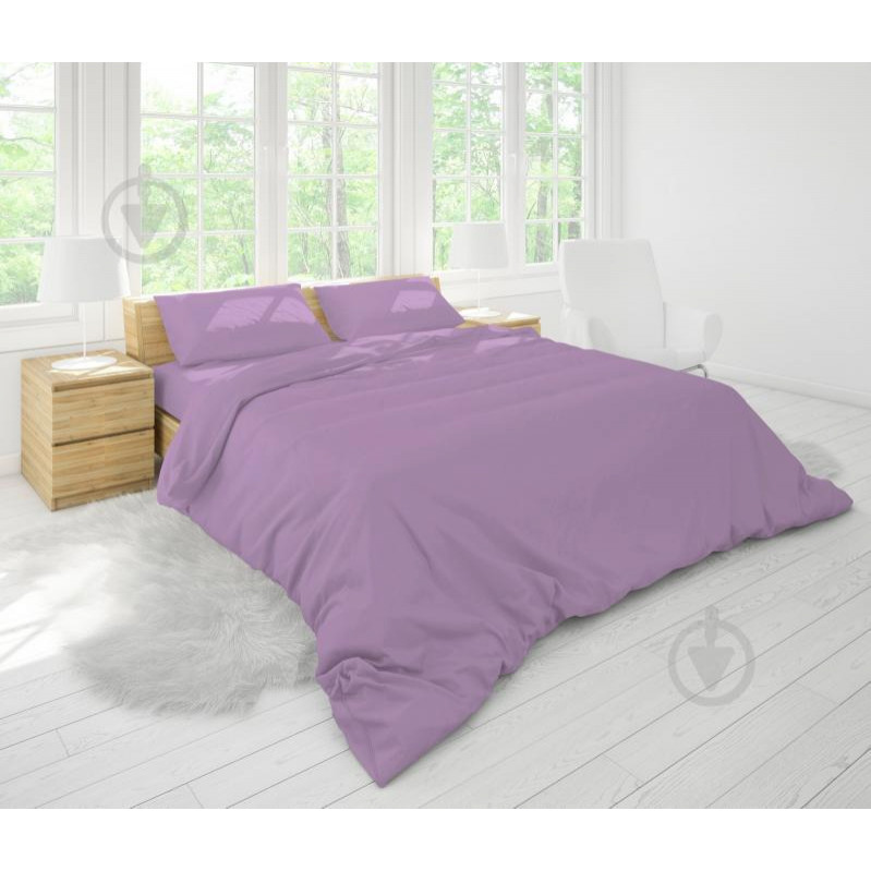 Good-dream Комплект постільної білизни  двоспальний 175x210 см Lilac бязь (GDKGBL175210) - зображення 1