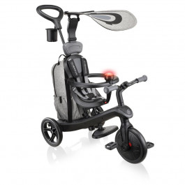 Globber Explorer Trike 4в1 Deluxe Play Black Grey (633-120)