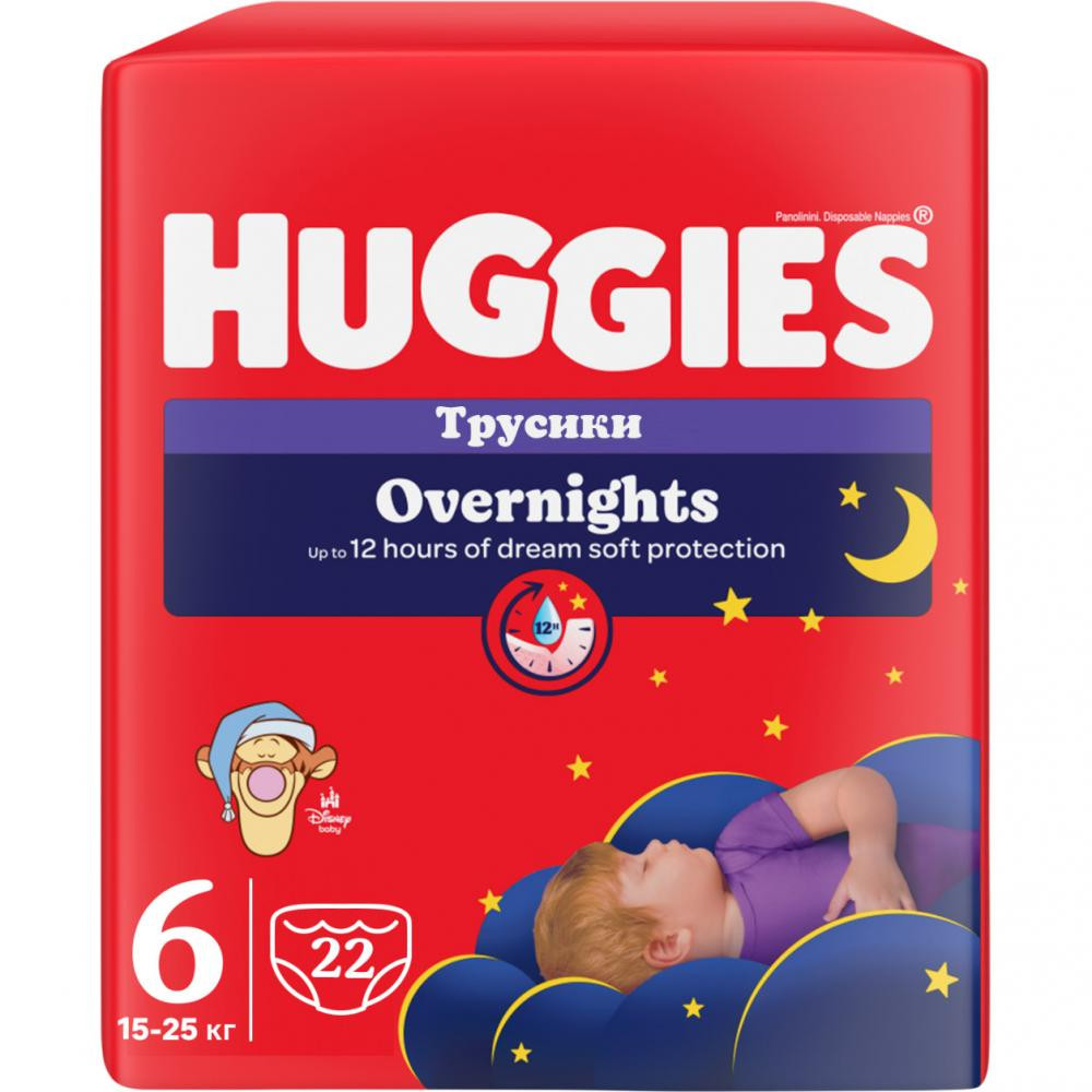 Huggies Overnights Pants 6, 22 шт - зображення 1