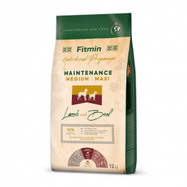   Fitmin Medium/Maxi Maintenance Lamb & Beef 12 кг (8595237033324)