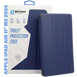   BeCover Tri Fold Hard TPU Apple iPad Air 11" M2 2024 Deep Blue (711401)