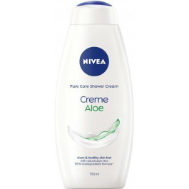   Nivea Гель-догляд для душу  Крем та алое 750 мл (4005900741929/4006000009315)