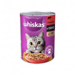   Whiskas С говядиной в соусе 400 г (5900951020902)