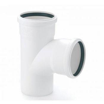 Valplast Тройник ПВХ 4silence, D=110x110 мм, 87,5° (CA019110110) - зображення 1