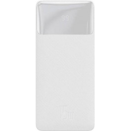   Baseus Bipow Digital Display 15W 20000mAh White (PPDML-J02)