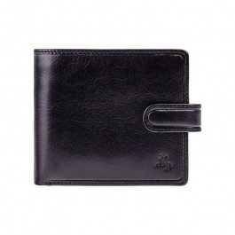 Visconti Чоловічий шкіряний гаманець  TSC42 BLK з RFID Arezzo black чорний