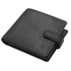 Visconti Чоловічий шкіряний гаманець  TSC42 BLK з RFID Arezzo black чорний - зображення 5