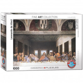 EuroGraphics "Тайная вечеря" Леонардо да Винчи 1000 элементов (6000-1320)