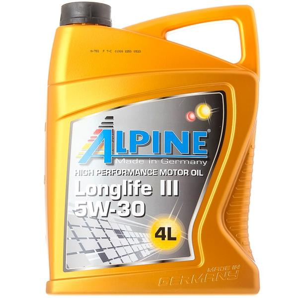 Alpine Oil Longlife III 5W-30 4л - зображення 1