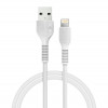 ACCLAB AL-CBCOLOR-L1WT USB to Lightning 1.2m White (1283126518225) - зображення 1