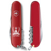 Victorinox Climber Ukraine Red Козак з шаблями білий (13703_T1110u) - зображення 3