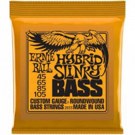 Ernie Ball P2833 Hybrid Slinky Nickel Wound 4-String Bass 45/105