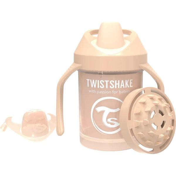 Twistshake Поильник 230 мл с 4 мес., бежевый (78271) - зображення 1