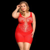 JSY Sexy Lingerie Сукня  P91166 Червона Plus Size (SO8387-02) - зображення 1
